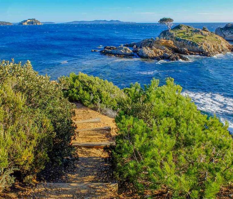 hyères ile d or camping port pothuau