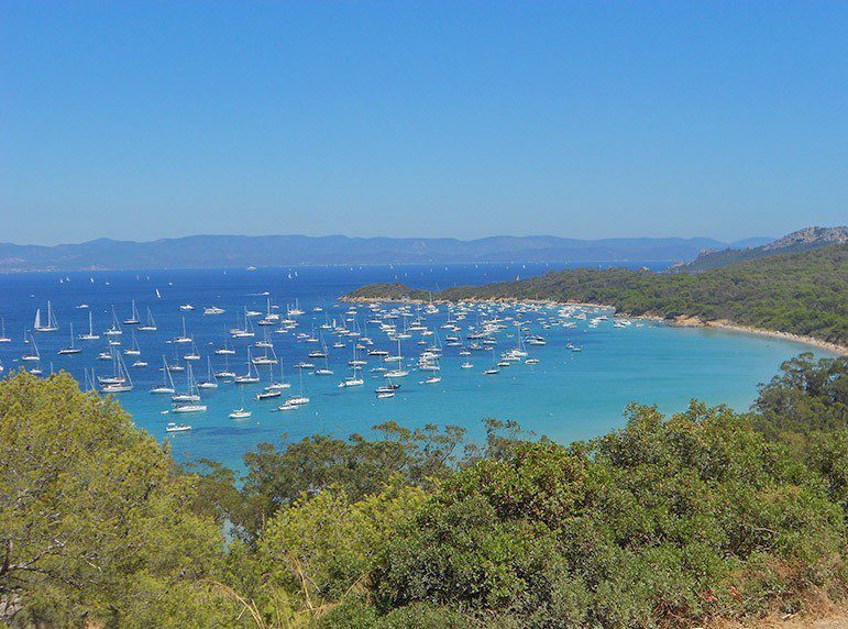 walk in porquerolles