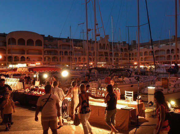 mercato portuale di hyeres