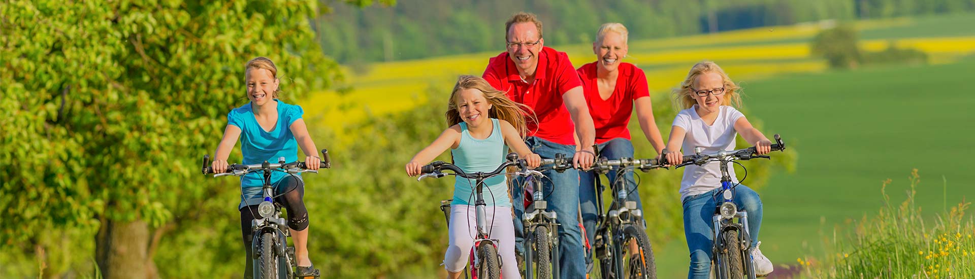 randonnee a velo en famille