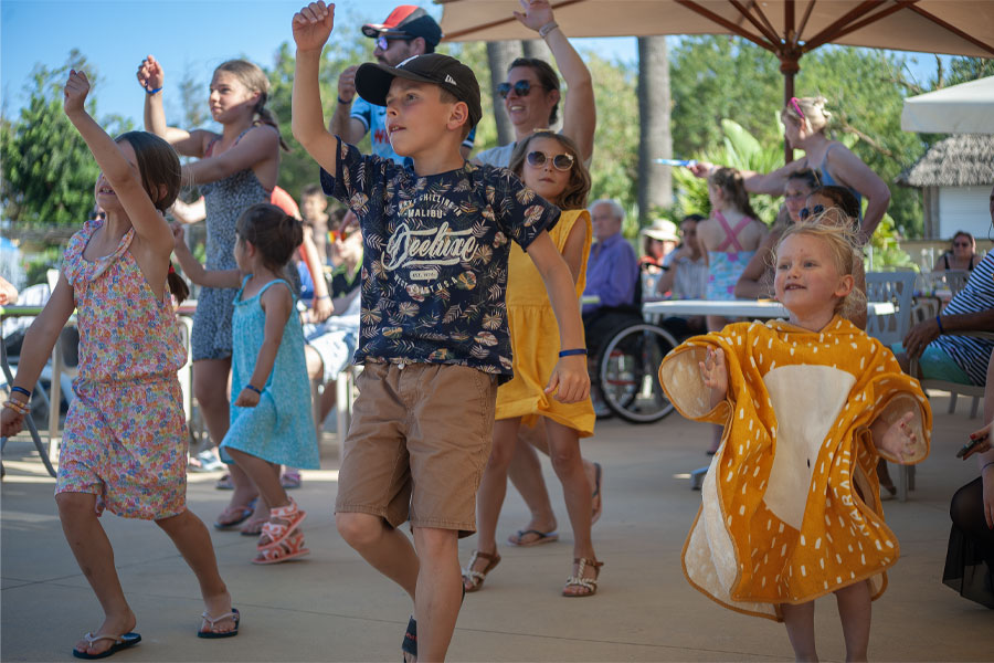 camping animation famille