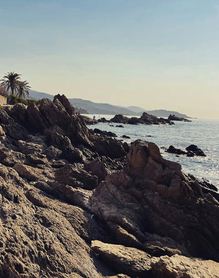 Bord de mer au Lavandou