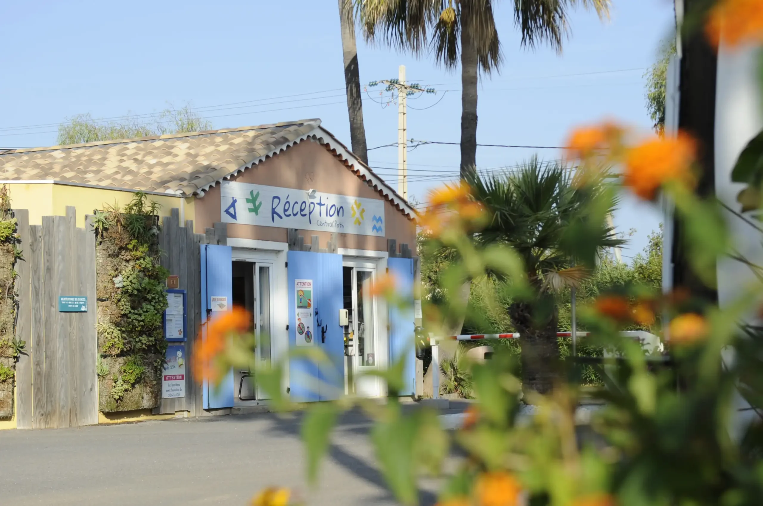 Réceptionniste camping